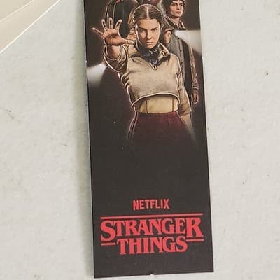 Stranger Things Women's M Shirt WSQK Radio Flannel Button Up NEW - Thumbnail 9