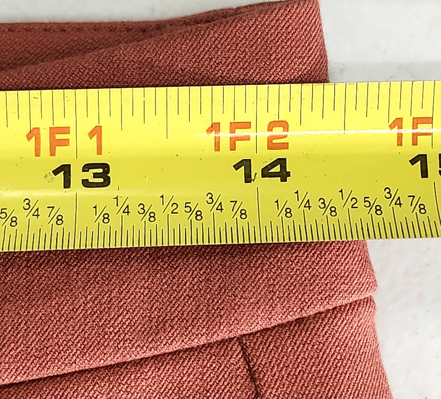 Old Navy Women's High Rise Pixie Skinny Pants Size 4 Orange NEW - Thumbnail 2