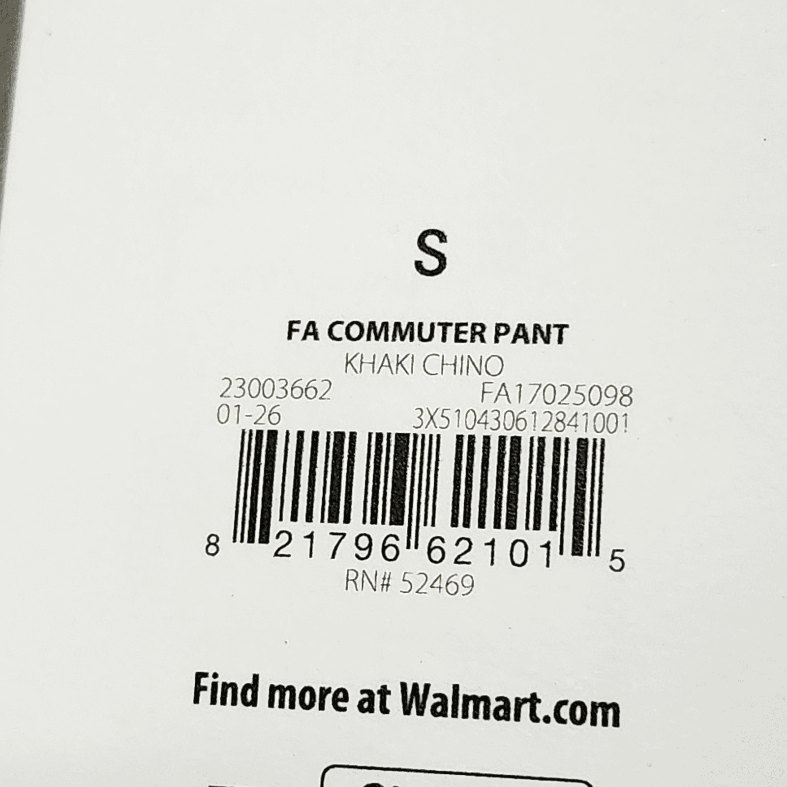 Pants Men's S Brown Khaki Chino Pants Elastic Waist Pockets Free Assembly NEW - Thumbnail 8