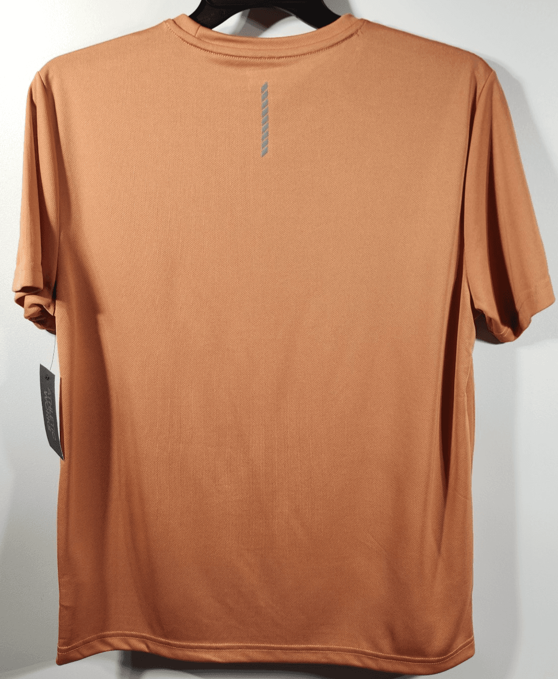 Athletic Works Men's M T-Shirt Orange Short Sleeve Tee NEW - Thumbnail 4