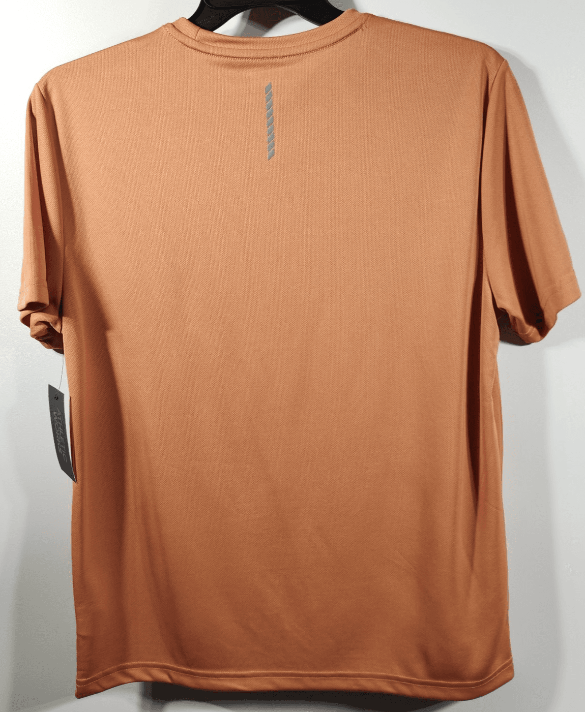 Athletic Works Men's M T-Shirt Orange Short Sleeve Tee NEW - Thumbnail 6