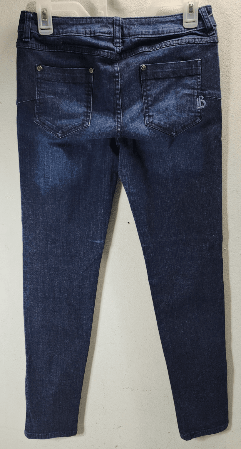 Bisou Bisou Womens Jeans Size 6 Blue Denim Pants - Thumbnail 4