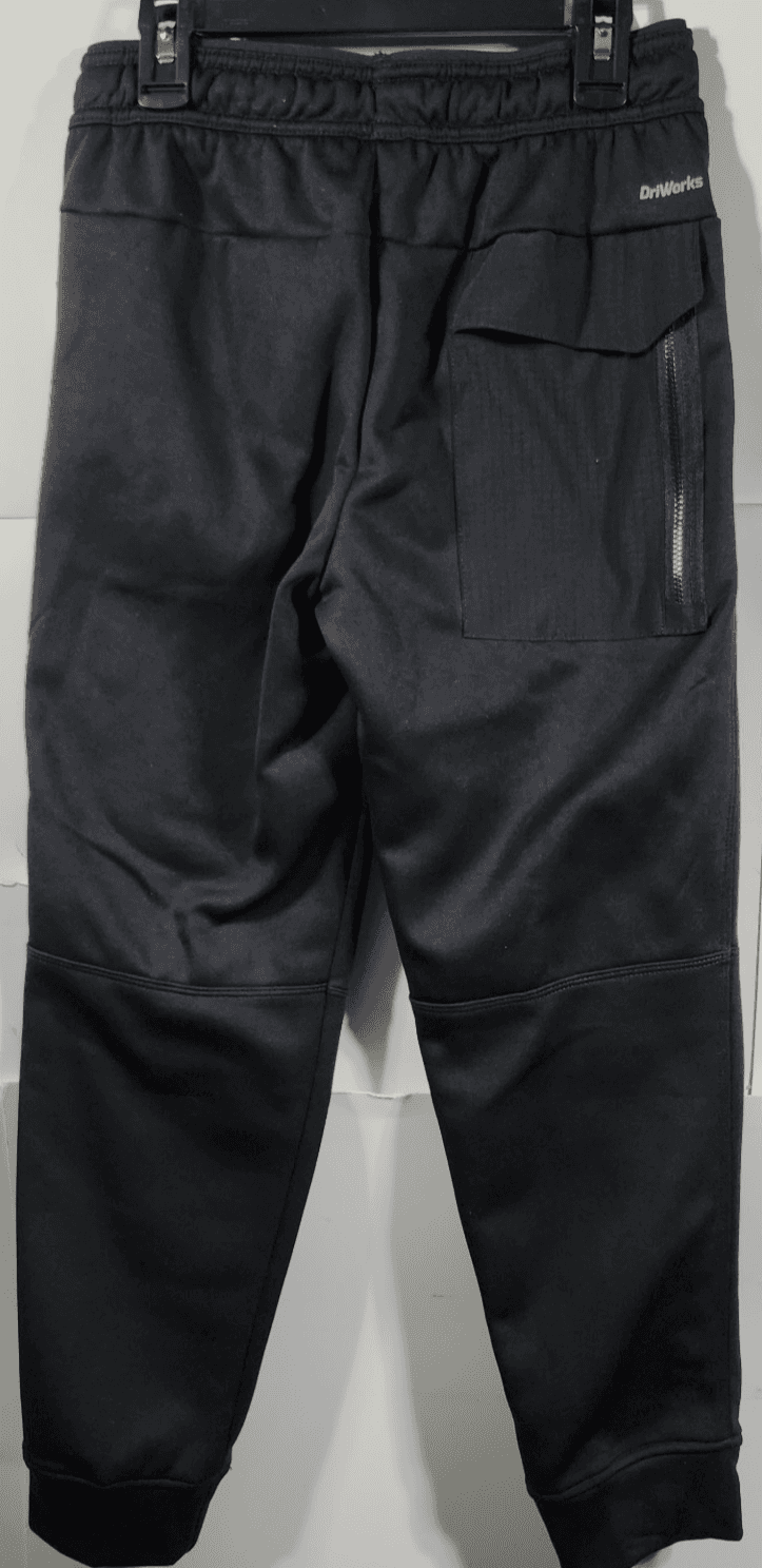 Athletic Works Boys Tech Fleece Jogger Sweatpants Size L 10-12 Black NEW - Thumbnail 6