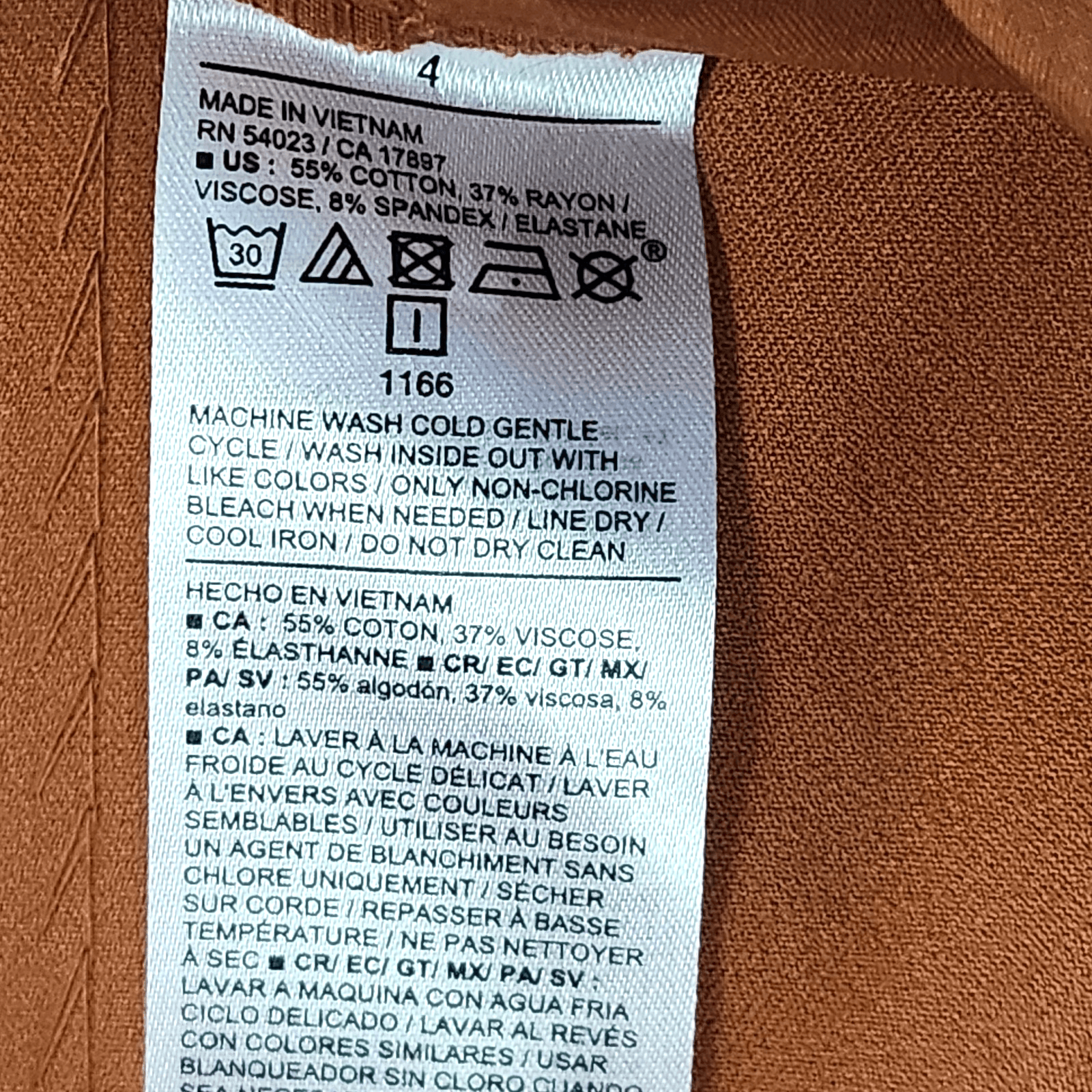 Old Navy Women's High Rise Pixie Skinny Pants Size 4 Orange NEW - Thumbnail 10