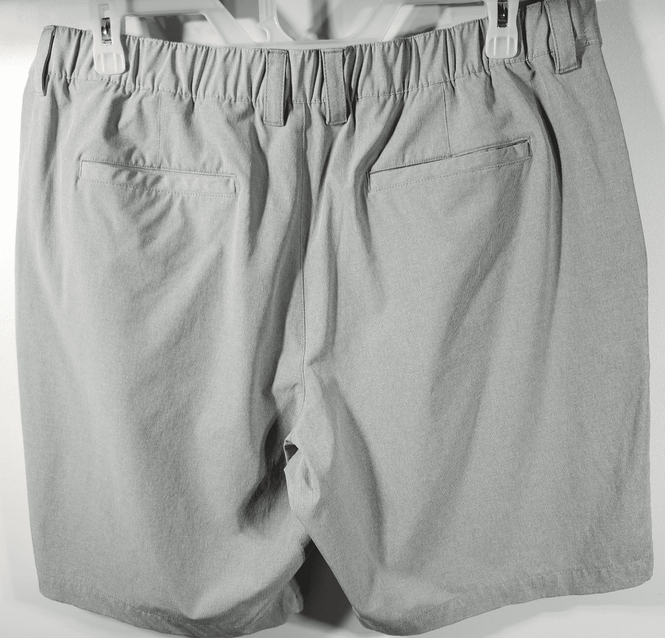 Banana Republic Shorts Men's 40 Casual Gray Golf Outdoor Stretch Solid - Thumbnail 4
