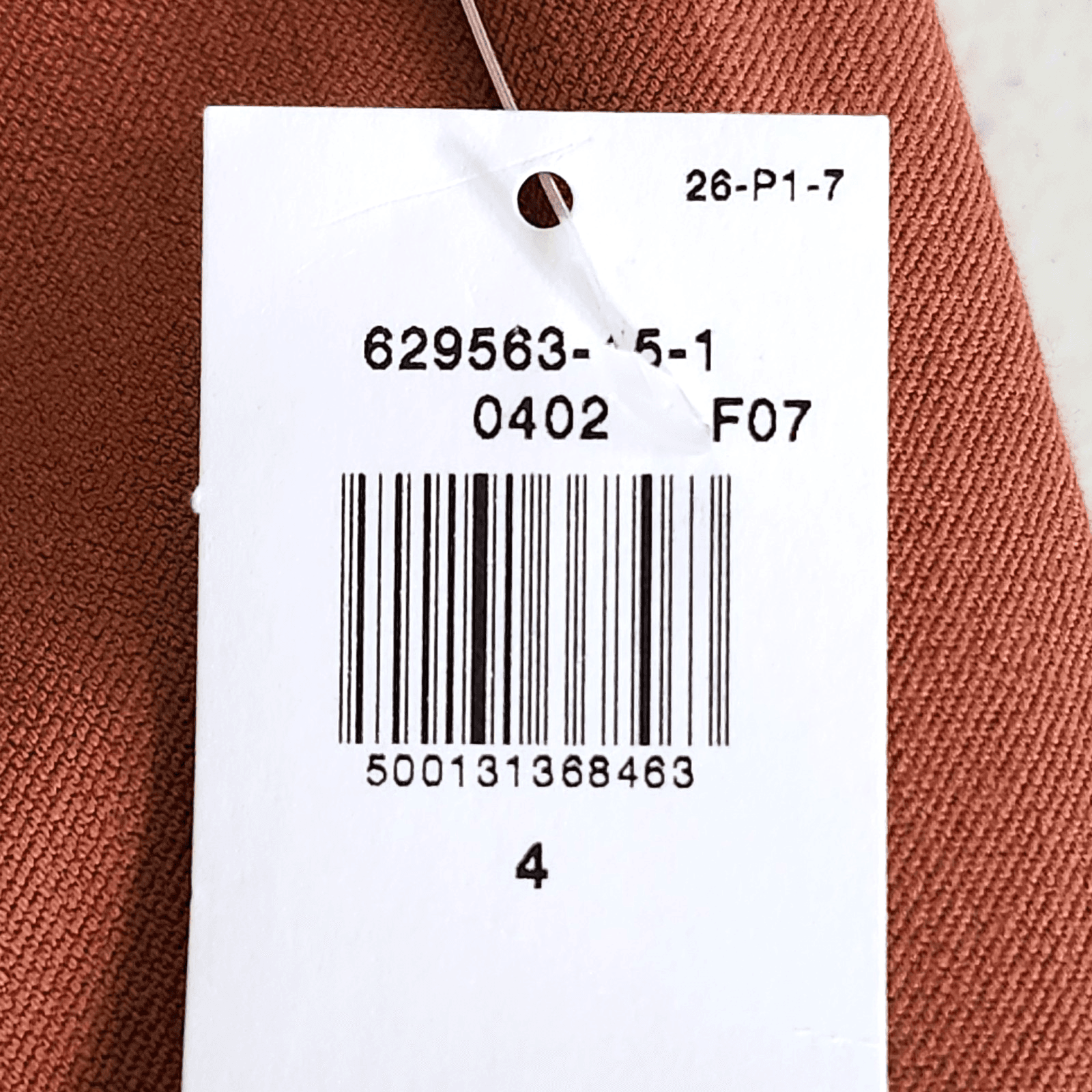 Old Navy Women's High Rise Pixie Skinny Pants Size 4 Orange NEW - Thumbnail 7