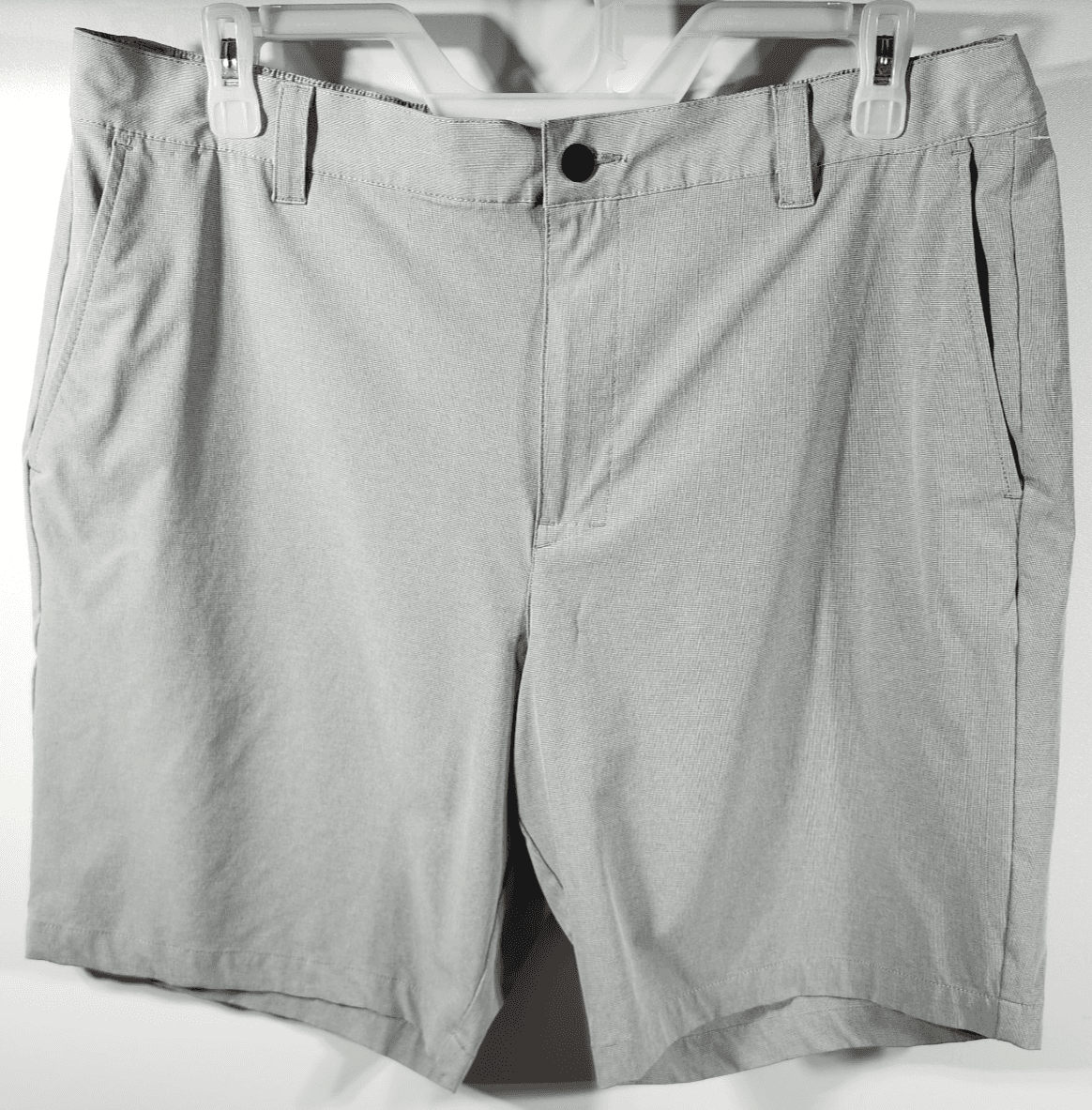 Banana Republic Shorts Men's 40 Casual Gray Golf Outdoor Stretch Solid - Thumbnail 5