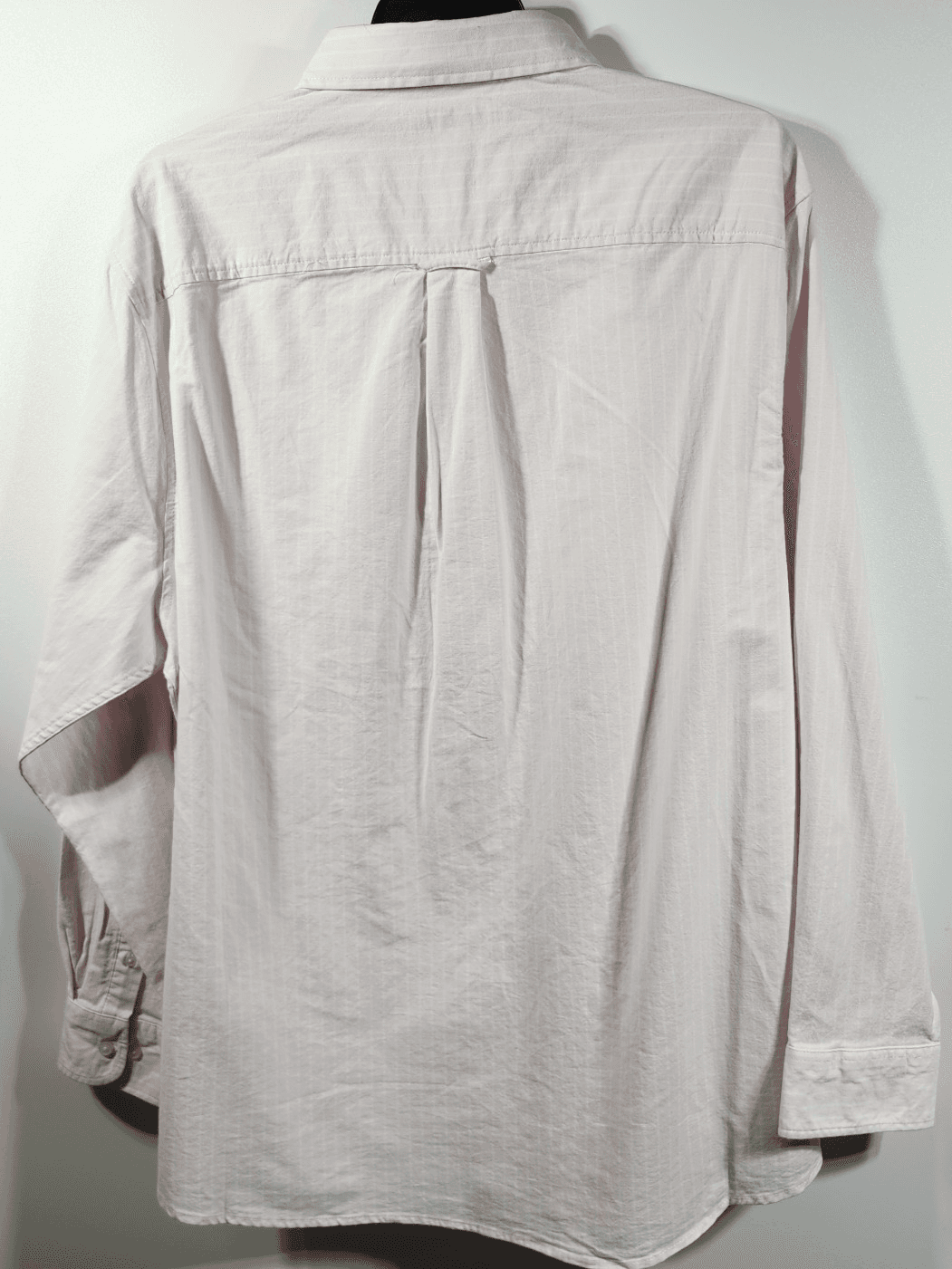 Free Assembly Shirt Men's 3XL Button Up Long Sleeve Oxford Pink White New - Thumbnail 4