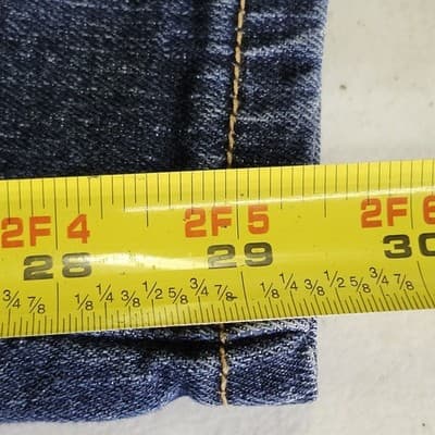 Liz Claiborne Women's 6 Classic Skinny Jeans Blue Stretch Denim Mid Rise - Thumbnail 3