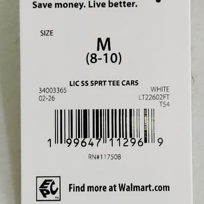 Disney Pixar Cars Piston Cup Champion Lightning McQueen T-shirt Size M NEW - Thumbnail 8