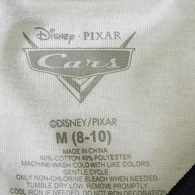 Disney Pixar Cars Piston Cup Champion Lightning McQueen T-shirt Size M NEW - Thumbnail 7