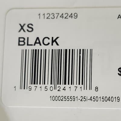 Lee Women's XS Button Up Long Sleeve Shirt Black NEW - Thumbnail 7