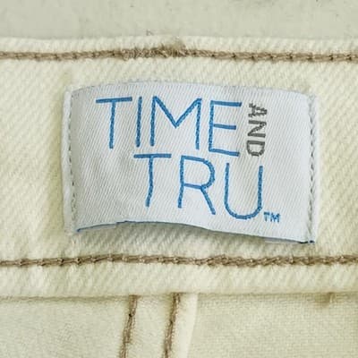 Womens Size 10 Time And Tru Barrel Jeans High Rise Bottoms Pants NEW - Thumbnail 7