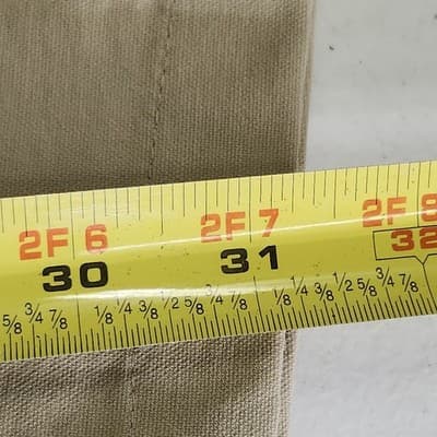 Pants Men's 3XL Brown Khaki Chino Pants Elastic Waist Pockets Free Assembly NEW - Thumbnail 3