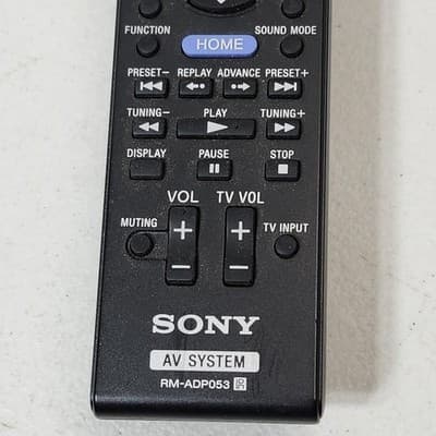 Sony RM-ADP053 AV System Remote Control Black OEM - Thumbnail 2