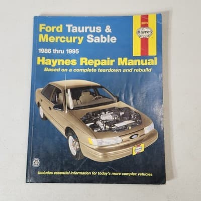 Repair Manual Haynes 36074 Ford Taurus, Mercury sable 1986 - 1995 - Thumbnail 3