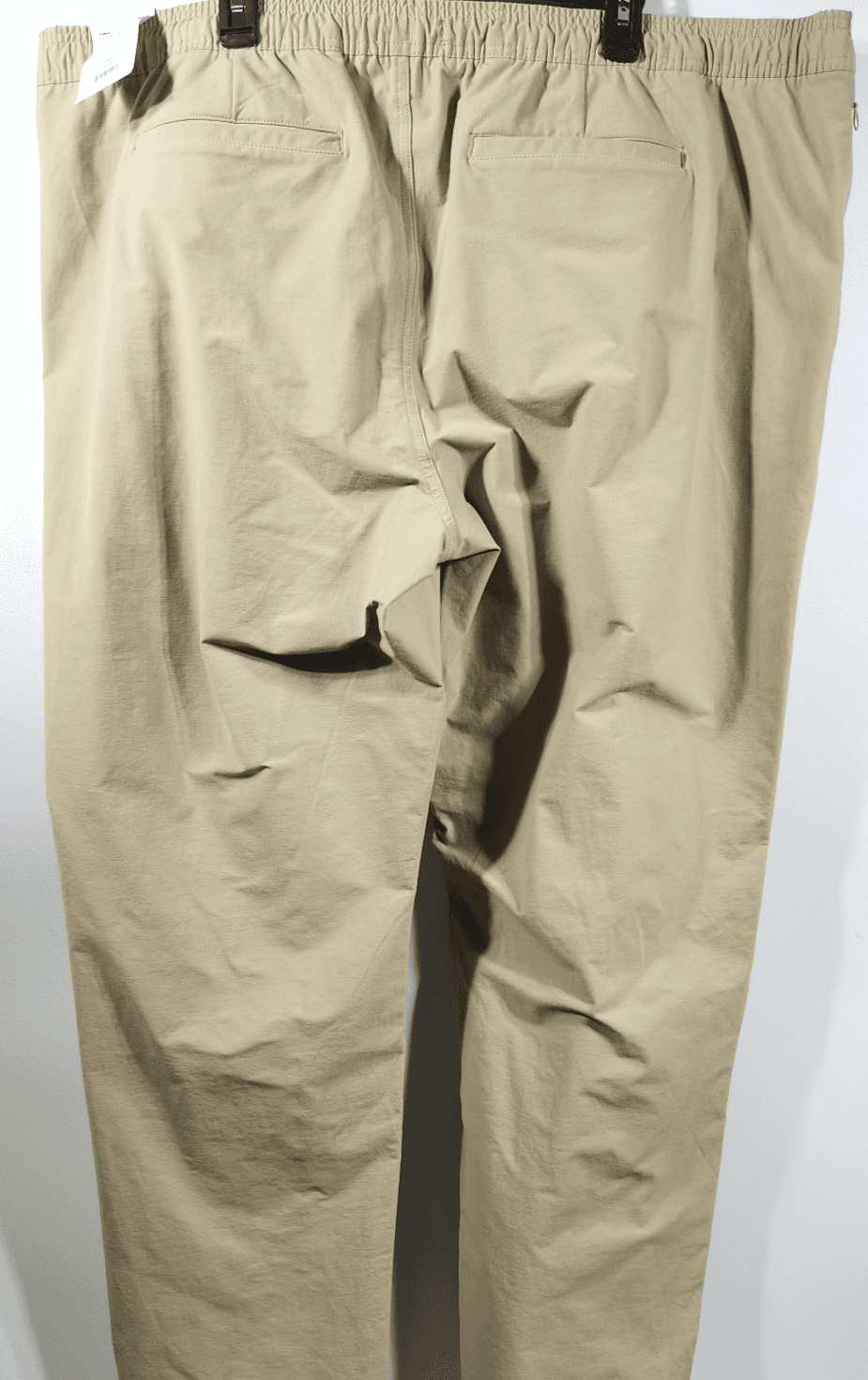 Pants Men's 3XL Brown Khaki Chino Pants Elastic Waist Pockets Free Assembly NEW - Thumbnail 6