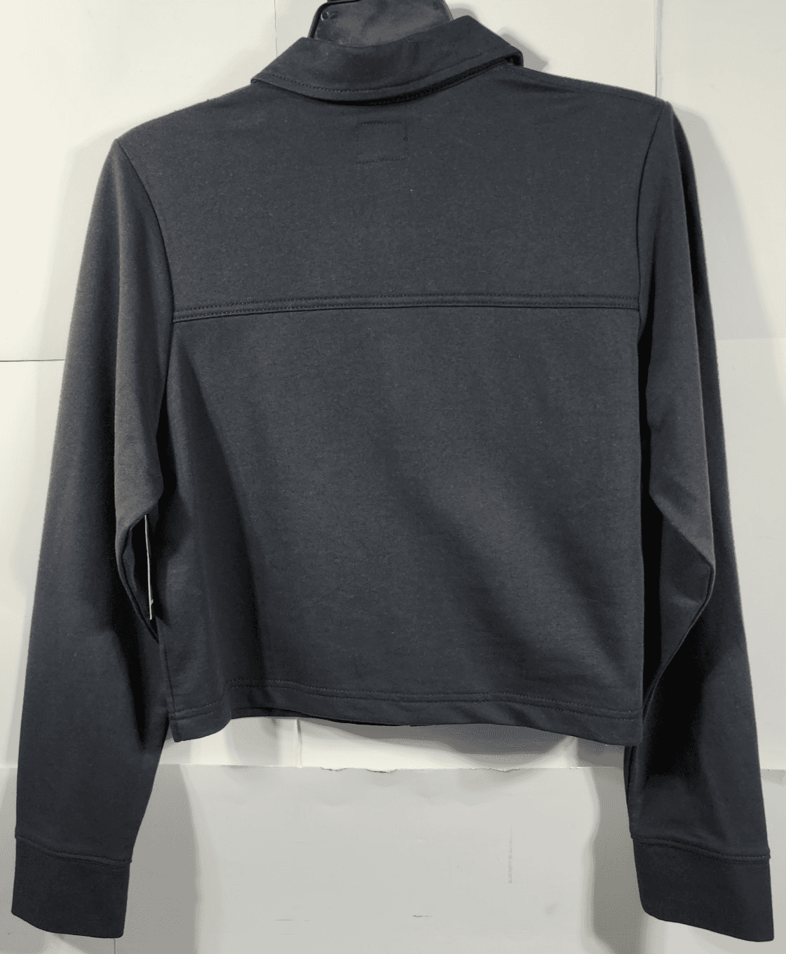 Lee Women's XS Button Up Long Sleeve Shirt Black NEW - Thumbnail 4