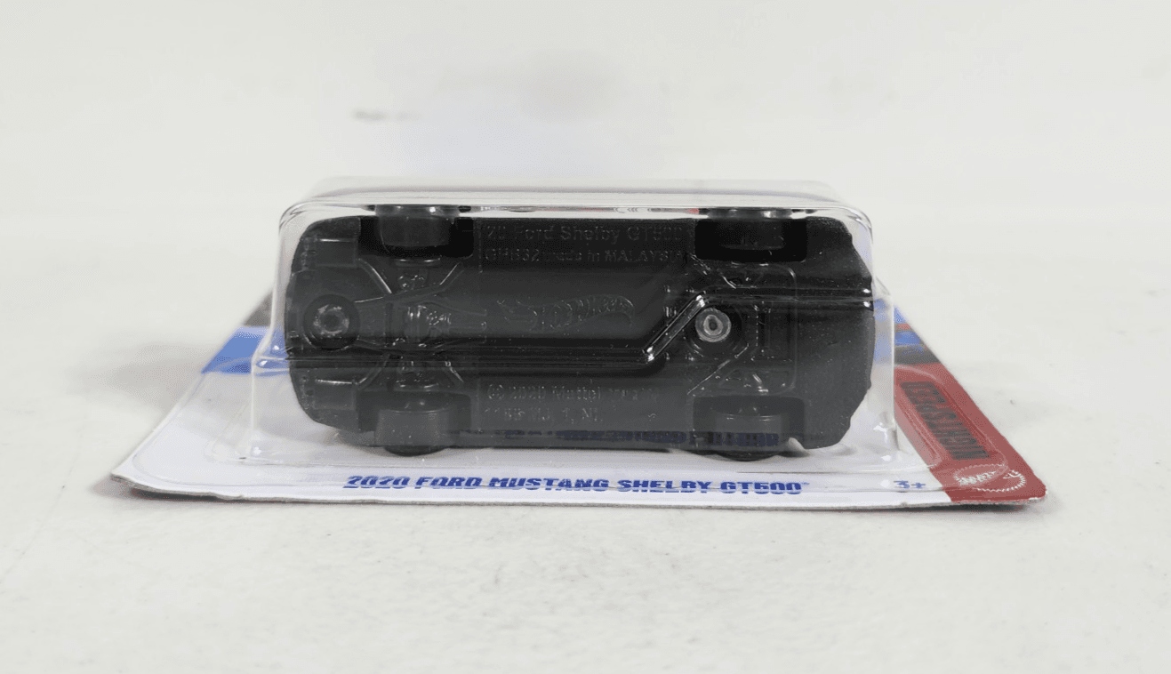 Hot Wheels 2020 Ford Mustang Shelby GT500 Nightspeed Black Car 1/64 Toy NEW - Thumbnail 4