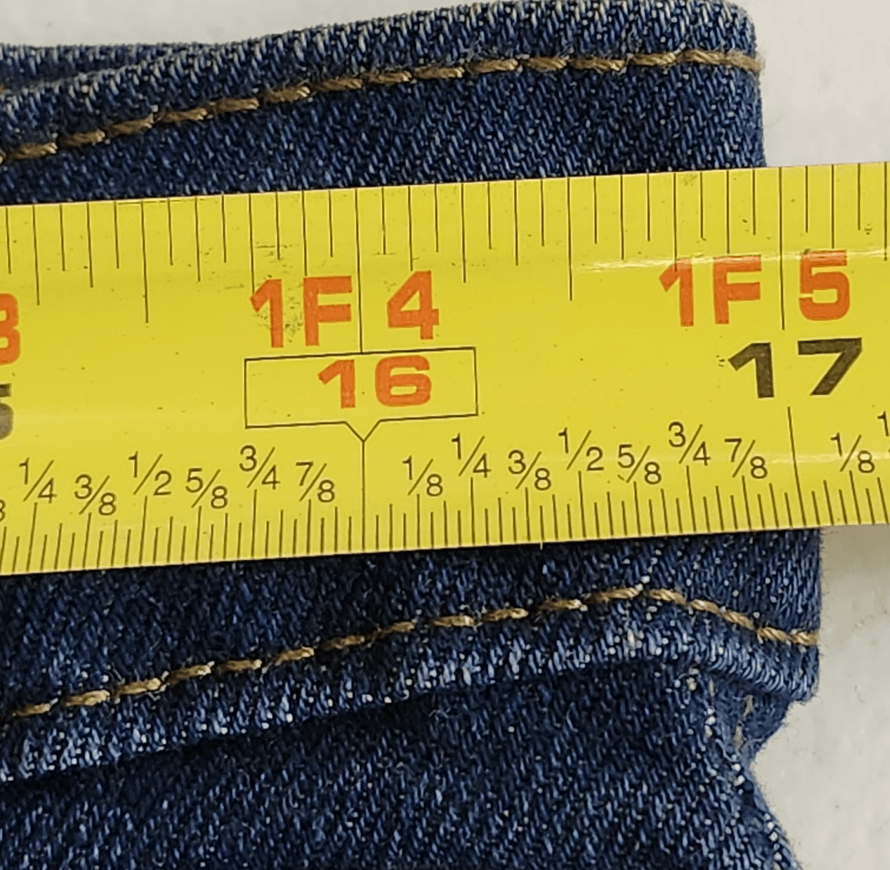 Levi's Jeans Women's 12 High Rise Straight Dark Blue Denim NEW - Thumbnail 3