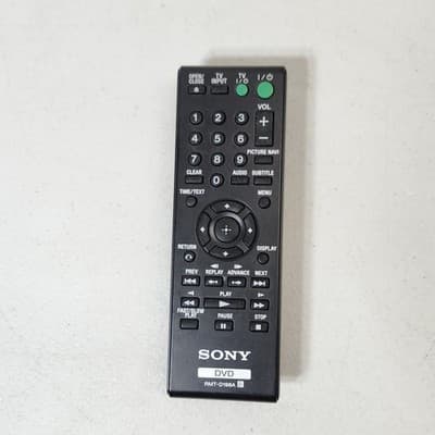 Sony RMT-D198A DVD Remote Control Black OEM - Thumbnail 2