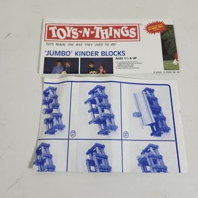 Toys N Things 75 Piece Frontier Building Set L075 Wood Log Set Kids - Thumbnail 4