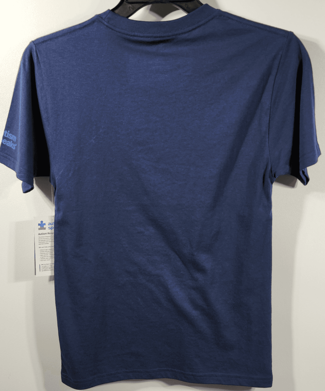Men's XS T-Shirt Team Awesome Graphic Blue Short Sleeve NEW - Thumbnail 6