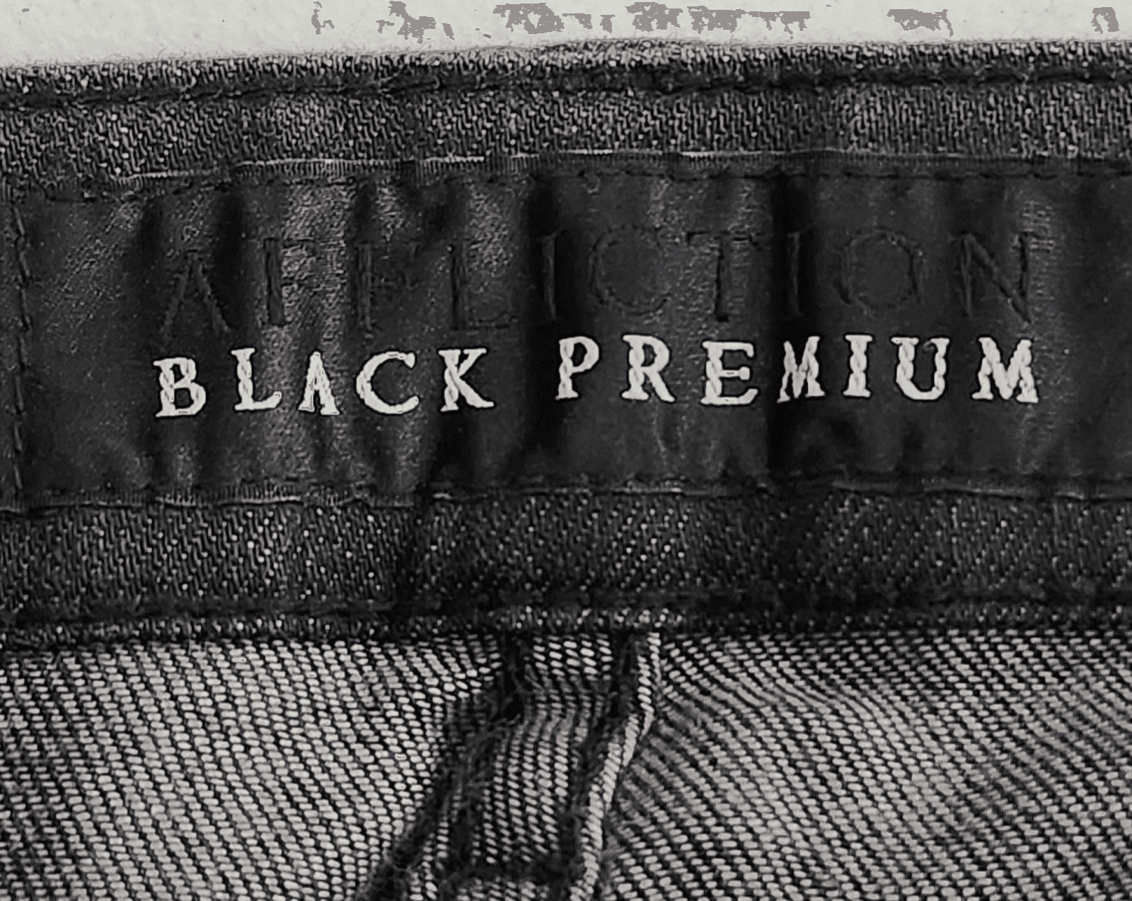 Affliction Women's 26 Jeans Bianca Skinny Fit Black Denim Low Rise - Thumbnail 7