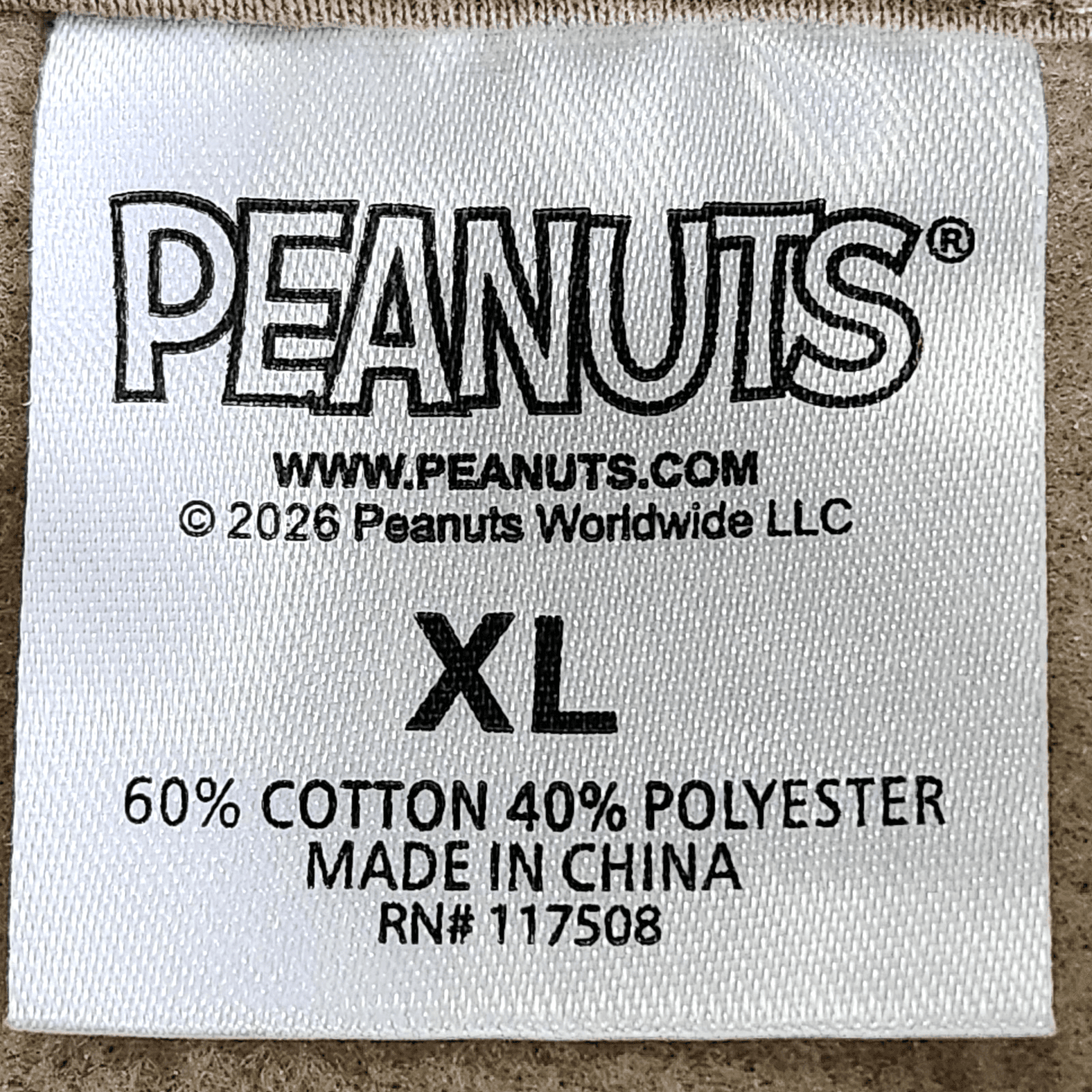 Snoopy Men's XL Hoodie Peanuts Hooded Sweatshirt Double Sided Graphic NEW - Thumbnail 10