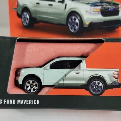 Matchbox Moving Parts 2023 Ford Maverick Pickup Truck 1/64 Toy Vehicle NEW - Thumbnail 2