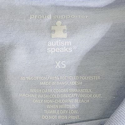 Autism Men's XS T-Shirt Blue Short Sleeve Tee Graphic NEW - Thumbnail 7