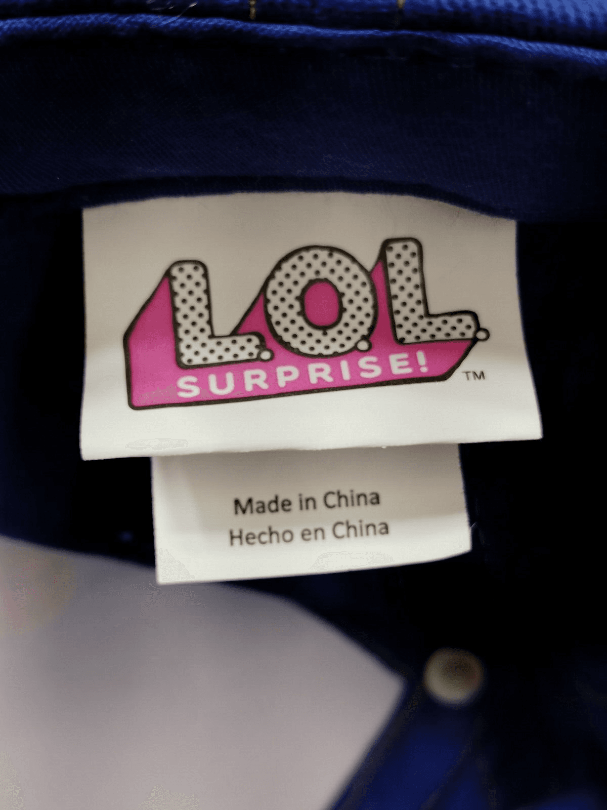 Girls LOL Surprise Cartoon Cap Hat Blue Adjustable - Thumbnail 6