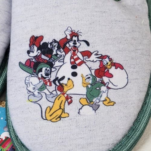 Disney Mickey Mouse Cartoon Kids Youth Slippers Size Large 13/1 Colorful NEW - Thumbnail 7