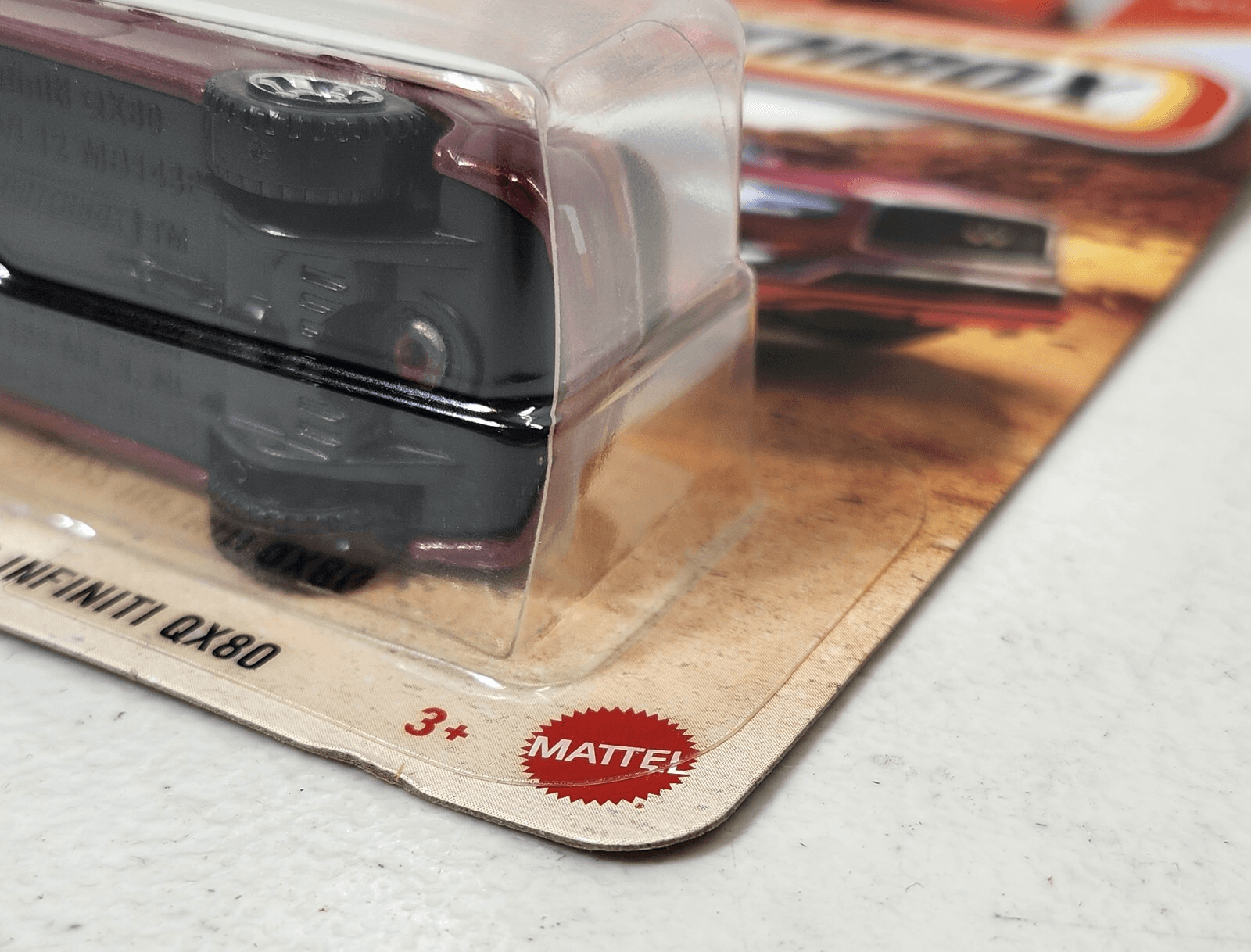 Matchbox 2022 Infiniti QX80 Red Car 1/64 Toy Vehicle Mattel NEW - Thumbnail 6