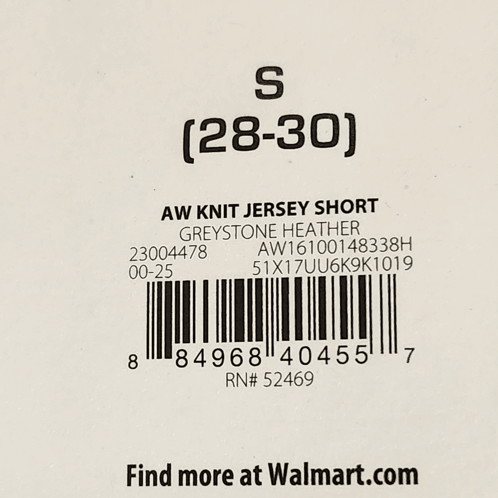 Athletic Works Men's S Shorts Gray Elastic Waist Stretch 9" Inseam w/ Pockets - Thumbnail 7