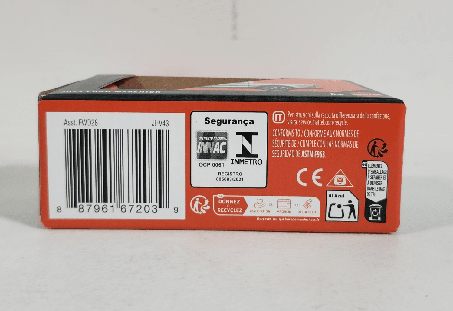 Matchbox Moving Parts 2023 Ford Maverick Pickup Truck 1/64 Toy Vehicle NEW - Thumbnail 4