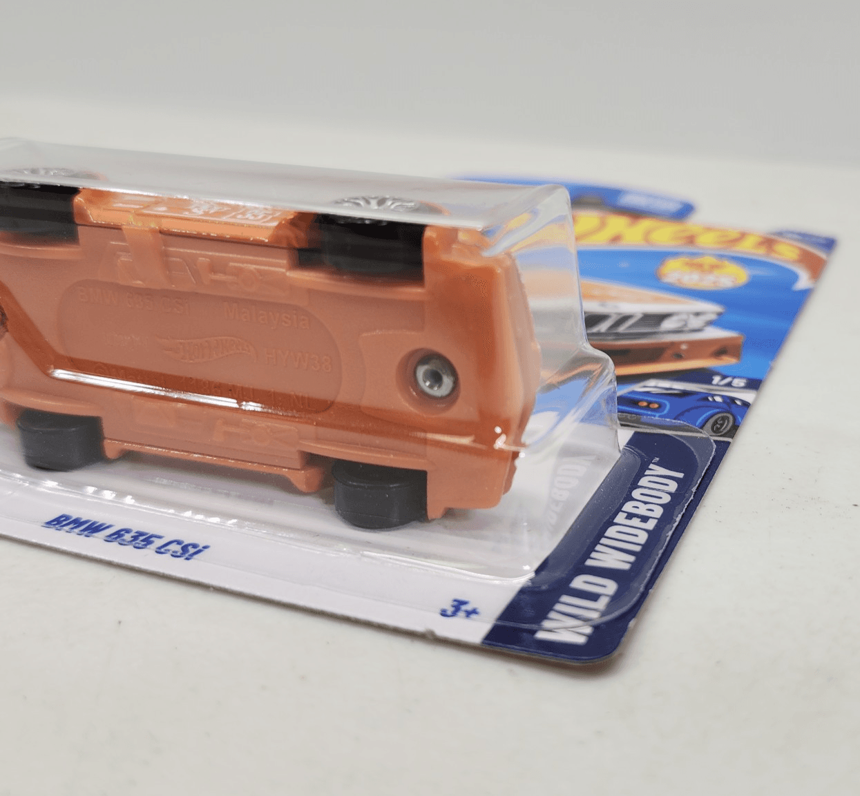 2025 Hot Wheels BMW 635 CSi Orange Car 1/64 Toy Wild Widebody NEW - Thumbnail 6
