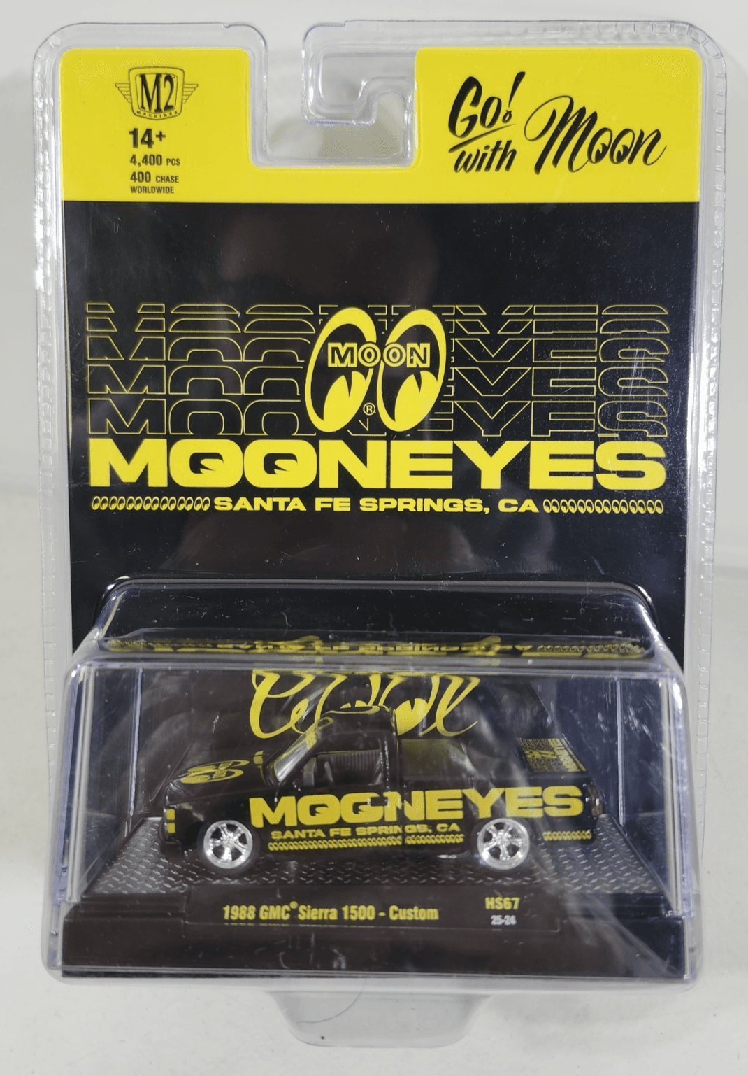 M2 Machines Mooneyes 1988 GMC Sierra 1500 Custom Limited 1/4400 Hobby Toy NEW - Thumbnail 4