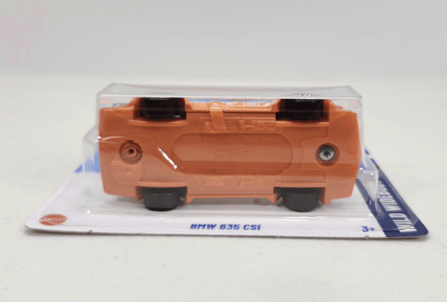 2025 Hot Wheels BMW 635 CSi Orange Car 1/64 Toy Wild Widebody NEW - Thumbnail 4