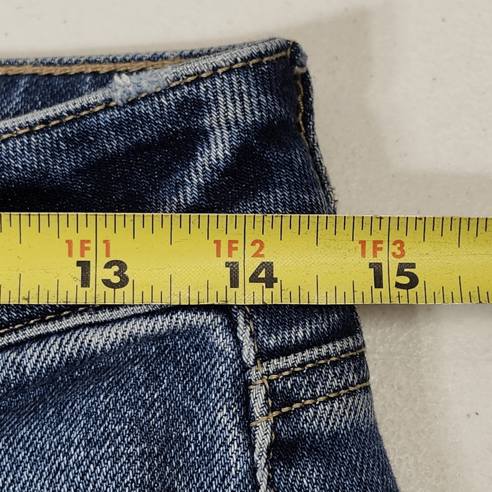 American Eagle Tomgirl Jeans Womens Size 00 Blue Denim Pants - Thumbnail 2