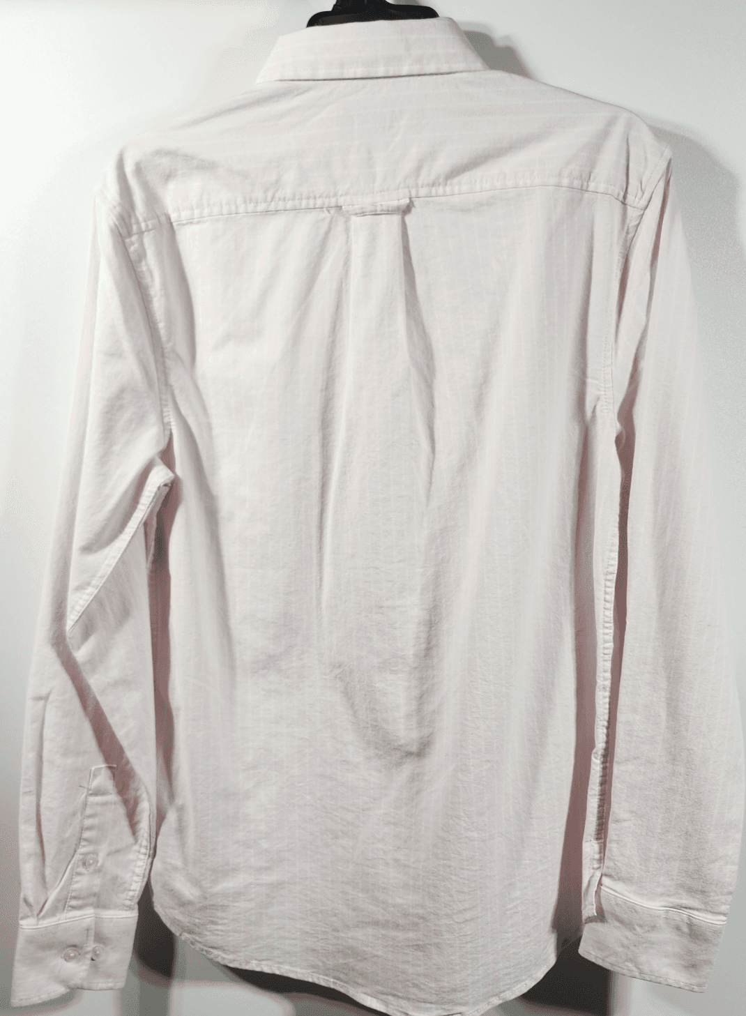 Free Assembly Shirt Men's S Button Up Long Sleeve Oxford Pink White New - Thumbnail 6