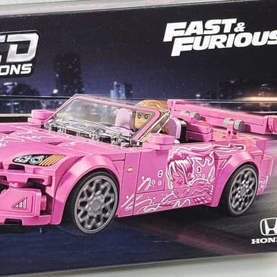 Lego 77241 Speed Champions Honda S2000 Fast & Furious Car Toy Vehicle NEW - Thumbnail 3