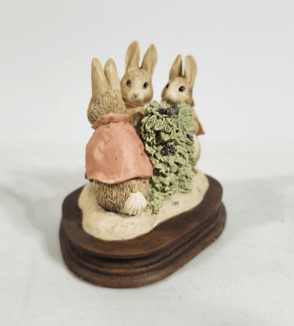 Beatrix Potter Peter Rabbit Border Fine Arts Figurine Statue Home Decor W/Box - Thumbnail 7