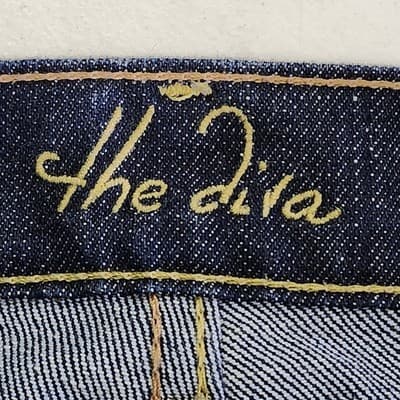 Old Navy Women's 12L Diva Blue Denim Bootcut Low Rise Jeans - Thumbnail 7