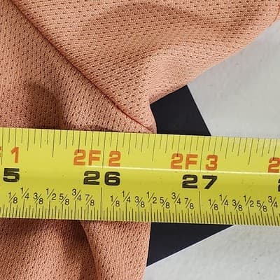 Athletic Works Men's 3XL T-Shirt Orange Short Sleeve Tee NEW - Thumbnail 2