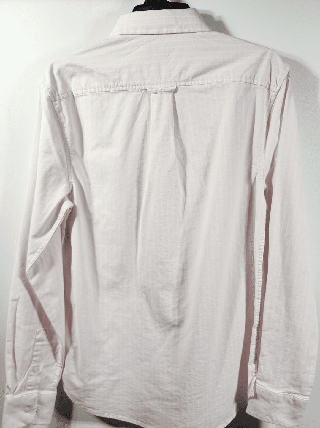 Free Assembly Shirt Men's S Button Up Long Sleeve Oxford Pink White New - Thumbnail 4
