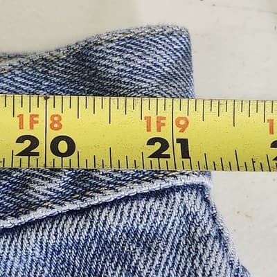 Wrangler Men's Regular Straight Fit Jeans Size 44 X 30 Blue Denim Pants - Thumbnail 2