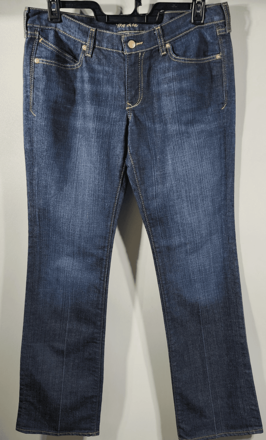 Old Navy Women's 12L Diva Blue Denim Bootcut Low Rise Jeans - Thumbnail 5