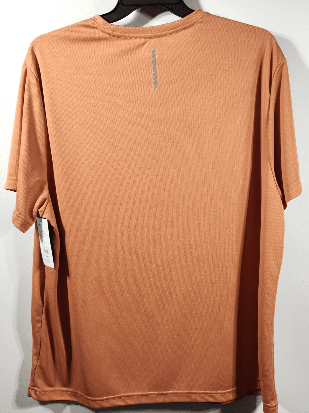 Athletic Works Men's 3XL T-Shirt Orange Short Sleeve Tee NEW - Thumbnail 4