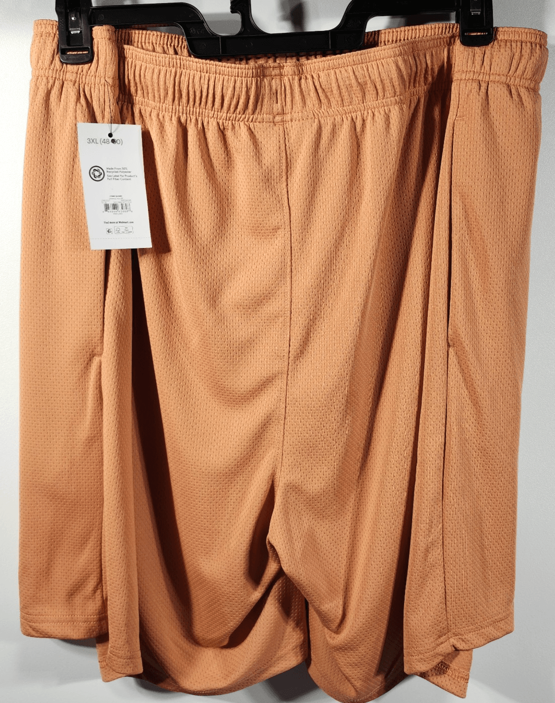 Athletic Works Men's 3XL Shorts Elastic Waist Stretch 9" Inseam w/ Pockets NEW - Thumbnail 4